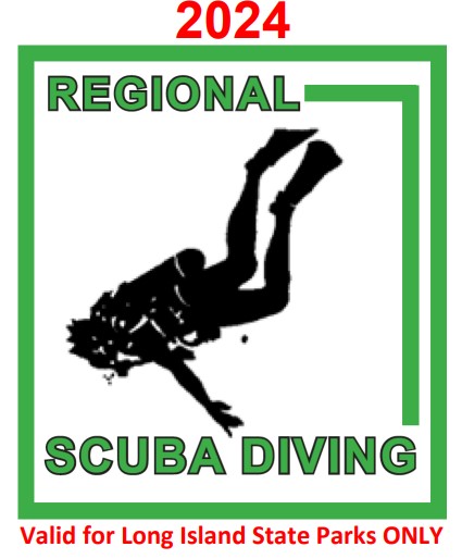 2024 Long Island Regional SCUBA Diving Dashboard Permit-Regional DIVING - 2024