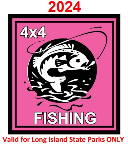 2024 Long Island 4-Wheel Drive Fishing Dashboard Permit-4x4 Fishing - 2024