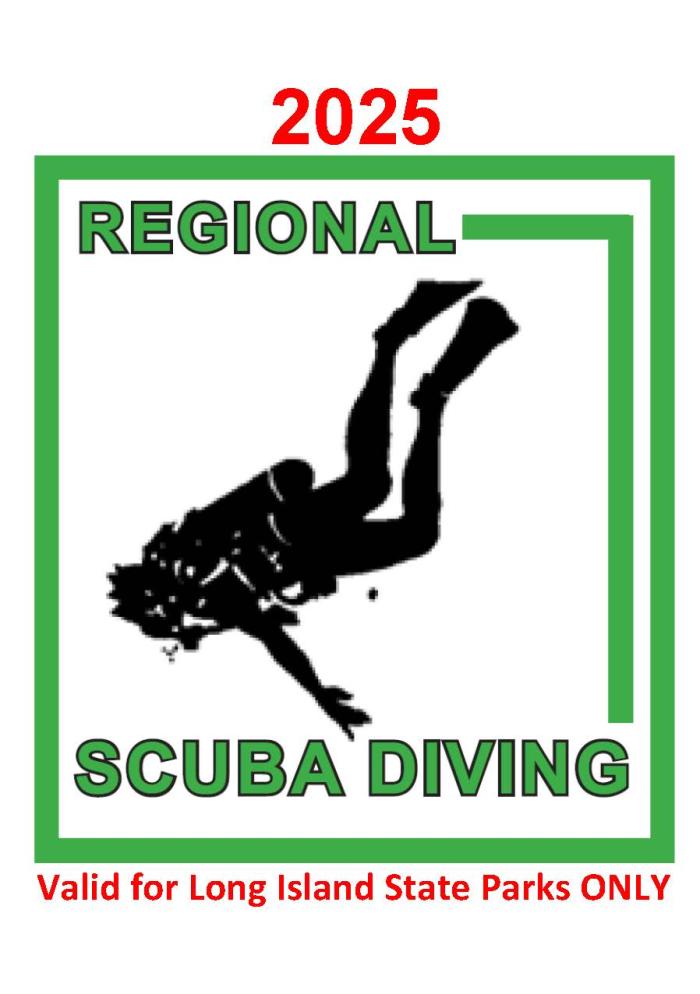 2025 Long Island Regional SCUBA Diving Dashboard Permit-Regional DIVING - 2025