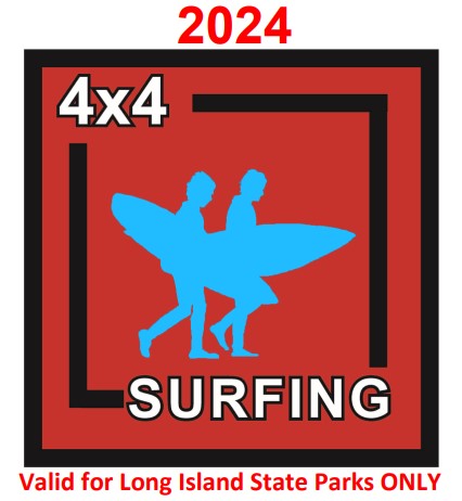 2024 Long Island 4-Wheel Drive Surfing Dashboard Permit-4x4 Surfing - 2024