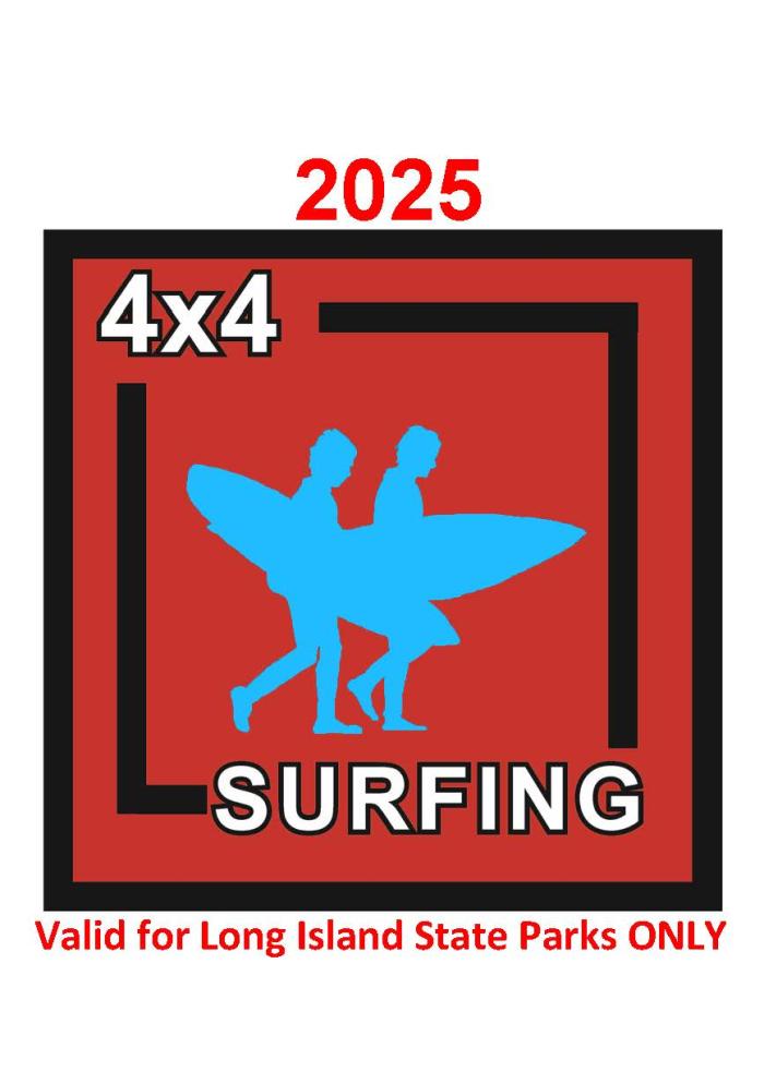 2025 Surfing/Windsurfing 4-Wheel Drive Access Permit-4x4 Surfing - 2025