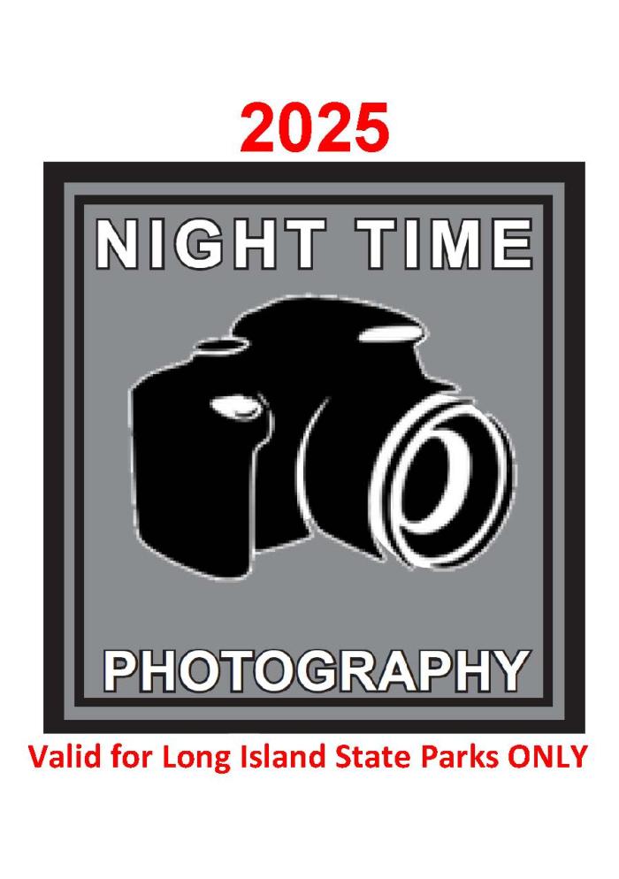 2025 Long Island State Park Nighttime Photography Dashboard Permit-Nighttime - 2025