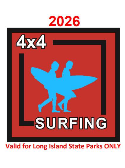 2026 Surfing/Windsurfing 4-Wheel Drive Access Permit-4x4 Surfing - 2026 2026 Surfing/Windsurfing 4-Wheel Drive Access Permit-4x4 Surfing - 2026